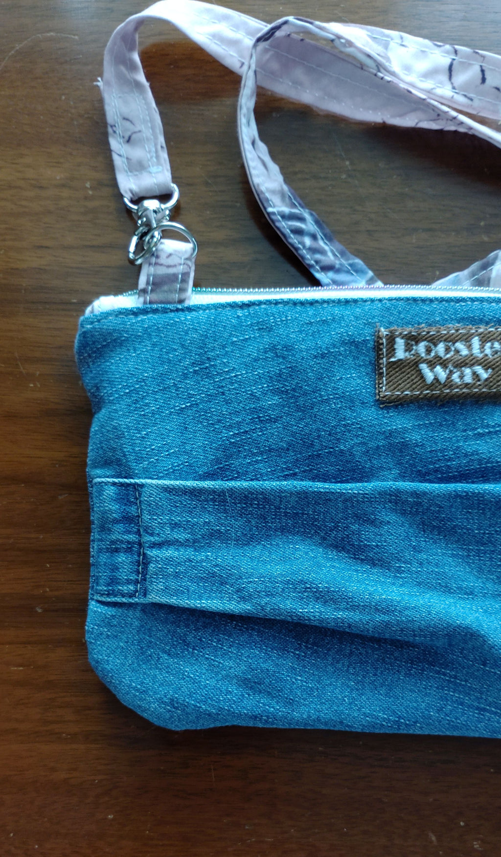 Embroidered Butterfly bumbag fanny or crossbody bag