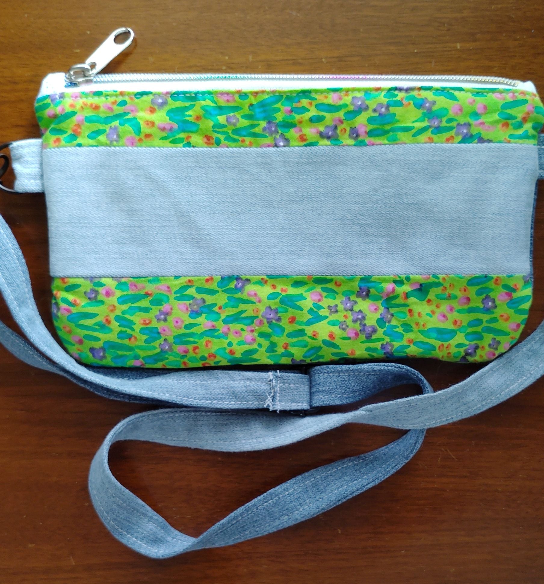 Embroidered Elephant bumbag fanny or crossbody bag