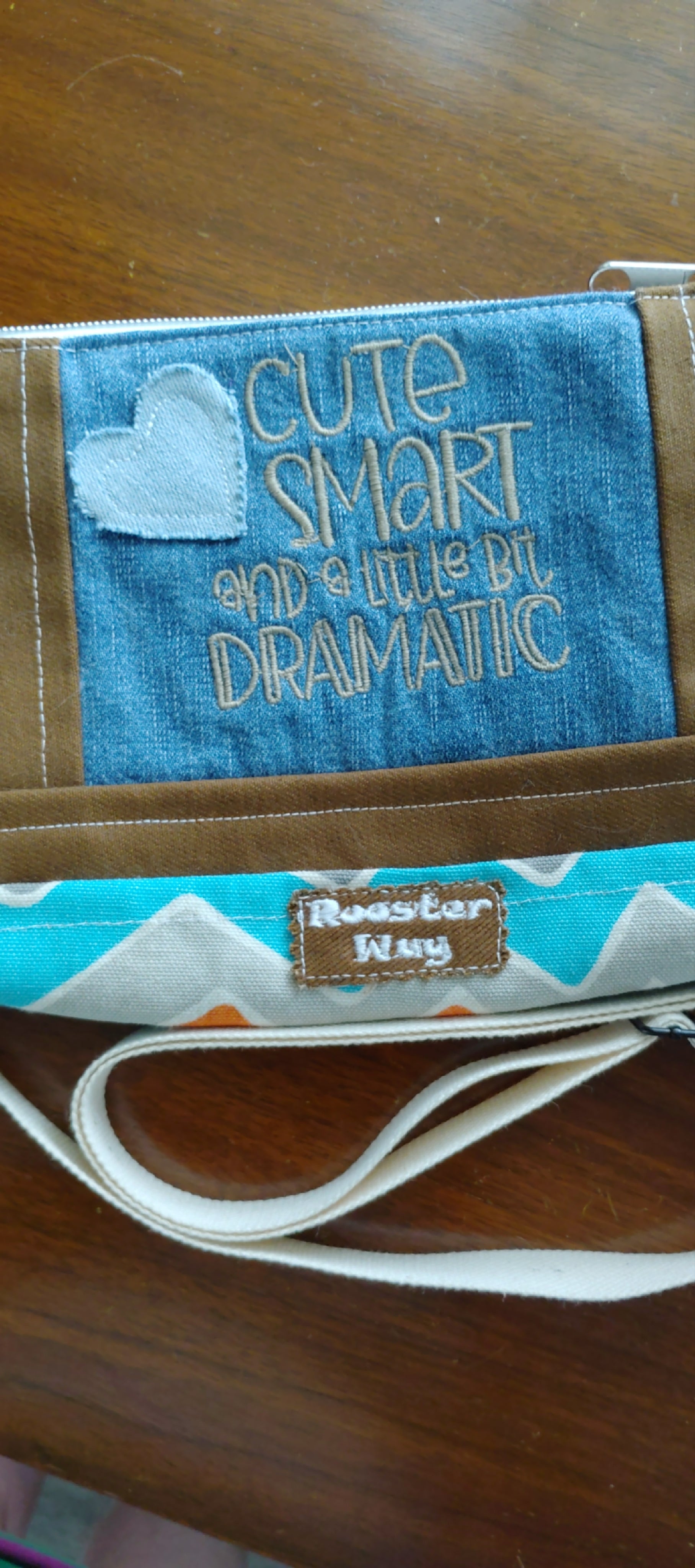 Embroidered  Cute and dramatic bumbag fanny or crossbody bag